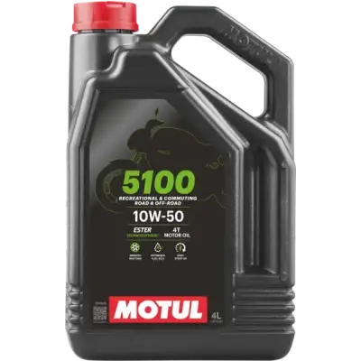 שמן מנוע 4L 10W50 5100 מבית MOTUL