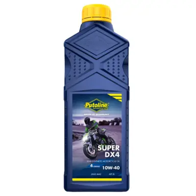 שמן מנוע 10W-40 חצי סינטטי 1 ליטר PUTOLINE SUPER DX4